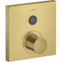 Axor ShowerSelect bateria prysznicowa podtynkowa termostatyczna mosiądz szczotkowany 36714950