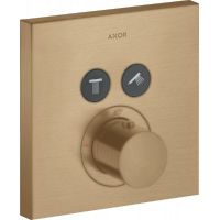 Axor ShowerSolutions bateria wannowo-prysznicowa podtynkowa termostatyczna brąz szczotkowany 36715140