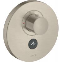 Axor ShowerSelect Round bateria prysznicowa podtynkowa termostatyczna nikiel szczotkowany 36726820