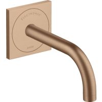 Axor Uno bateria umywalkowa podtynkowa EcoSmart czerwone złoto szczotkowane 38119310