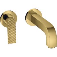 Axor Citterio bateria umywalkowa podtynkowa złoty optyczny polerowany 39181990