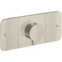 Axor One moduł prysznicowy podtynkowy termostatyczny nikiel szczotkowany 45712820