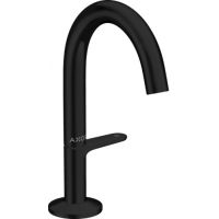 Axor One bateria umywalkowa stojąca czarny mat 48010670