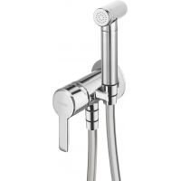 Deante Arnika bateria bidetowa podtynkowa ze słuchawką typu Bidetta chrom BQA034M