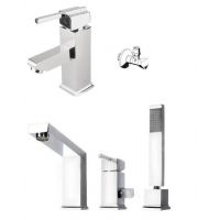 Zestaw baterii Deante Cubic (BDD 021M, BDD 013M, 970330000)