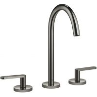 Dornbracht Meta bateria umywalkowa 3-otworowa ciemny chrom 20713661-19