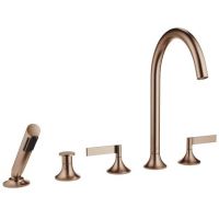 Dornbracht Vaia bateria wannowa 5-otworowa brąz szczotkowany 27522819-42