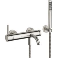 Dornbracht Meta bateria wannowo-prysznicowa ścienna platyna szczotkowana 33233660-06