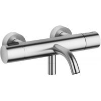 Dornbracht Meta bateria wannowo-prysznicowa ścienna termostatyczna chrom szczotkowany 34201979-93