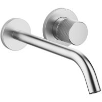 Dornbracht Meta Pure bateria umywalkowa podtynkowa chrom szczotkowany 36861664-93