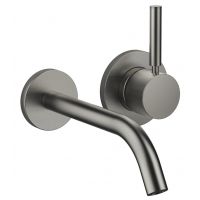 Dornbracht Meta bateria umywalkowa podtynkowa ciemna platyna szczotkowana 36860660-99