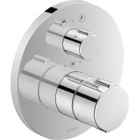 Duravit C.1 bateria wannowo-prysznicowa podtynkowa termostatyczna chrom C15200018010