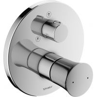 Duravit White Tulip bateria wannowo-prysznicowa podtynkowa chrom WT4210012010