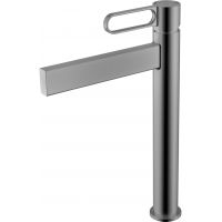 FDesign Zaffiro bateria umywalkowa stojąca wysoka gun metal FD1-ZFR-2L-04