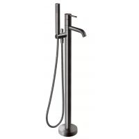 Ferro Ciriculus bateria wannowo-prysznicowa wolnostojąca gun metal BCK11FGM