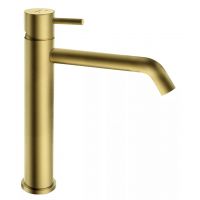 Ferro Ciriculus bateria umywalkowa stojąca złoty szczotkowany BCK2MLBG