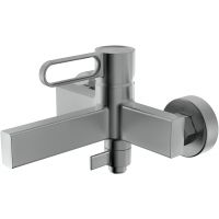 FDesign Zaffiro bateria wannowo-prysznicowa ścienna gun metal FD1-ZFR-1-04