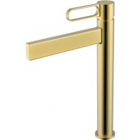 FDesign Zaffiro bateria umywalkowa stojąca złoty szczotkowany FD1-ZFR-2L-57