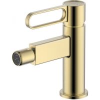 FDesign Zaffiro bateria bidetowa stojąca złoty szczotkowany FD1-ZFR-6-57