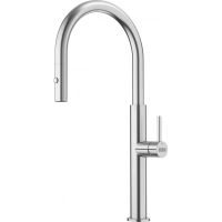 Franke Pescara J pull-out spray bateria kuchenna stojąca stal szlachetna 115.0741.694