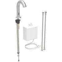 Geberit Piave bateria umywalkowa stojąca elektroniczna stal nierdzewna 116.162.SN.1