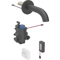 Geberit Piave bateria umywalkowa podtynkowa termostatyczna elektroniczna czarny mat 116.288.14.1