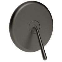 Gessi Goccia przełącznik czarny metal szczotkowany PVD 33744.707