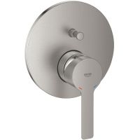 Grohe Lineare bateria wannowo-prysznicowa podtynkowa stal nierdzewna 24064DC1