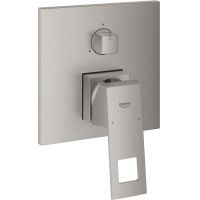 Grohe Eurocube bateria wannowo-prysznicowa podtynkowa stal nierdzewna 24094DC0