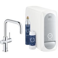 Grohe Blue Home zestaw startowy z baterią kuchenną chrom 31456001