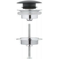 Grohe zestaw odpływowy z korkiem aksamitna czerń 65807KS0