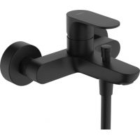 Hansgrohe Rebris S bateria wannowo-prysznicowa ścienna czarny mat 72443670