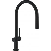 Hansgrohe Talis M54 bateria kuchenna stojąca czarny mat 72802670