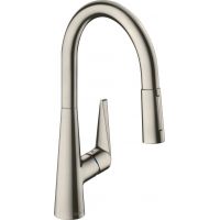 Hansgrohe Talis M51 bateria kuchenna stojąca stal 73851800
