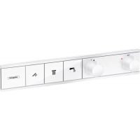 Hansgrohe RainSelect bateria wannowo-prysznicowa podtynkowa termostatyczna biały mat 15381700