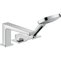 Hansgrohe Metropol bateria nawannowo-prysznicowa 3-otworowa chrom 32550000