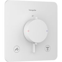 Hansgrohe Ecostat Comfort Q bateria wannowo-prysznicowa podtynkowa termostatyczna biała 33713700