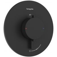 Hansgrohe Ecostat Comfort S bateria prysznicowa podtynkowa termostatyczna czarna 33714670