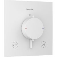 Hansgrohe Ecostat Comfort E bateria wannowo-prysznicowa podtynkowa termostatyczna biała 33716700