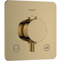 Hansgrohe Ecostat Comfort Q bateria wannowo-prysznicowa podtynkowa termostatyczna złoty optyczny polerowany 33717990