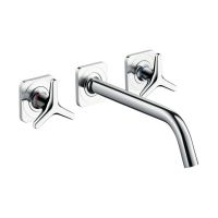 Axor Citterio M bateria umywalkowa podtynkowa 3-otworowa chrom 34217000