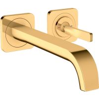 Axor Citterio E bateria umywalkowa podtynkowa złoto optyczne polerowane 36106990