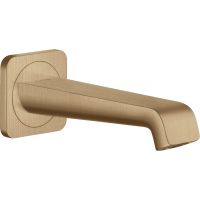 Axor Citterio E wylewka wannowa ścienna brąz szczotkowany 36425140