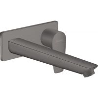 Hansgrohe Talis E bateria umywalkowa podtynkowa EcoSmart czarny chrom szczotkowany 71734340