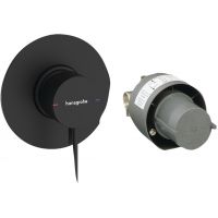 Hansgrohe Zesis S bateria prysznicowa podtynkowa czarna 74618670