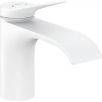 Hansgrohe Vivenis bateria umywalkowa stojąca EcoSmart biały mat 75010700