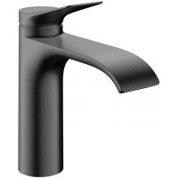 Hansgrohe Vivenis bateria umywalkowa stojąca czarny chrom szczotkowany 75024340