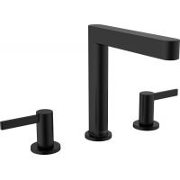 Hansgrohe Finoris bateria umywalkowa 3-otworowa EcoSmart czarny mat 76034670