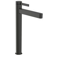 Hansgrohe Finoris bateria umywalkowa stojąca czarny chrom szczotkowany 76072340