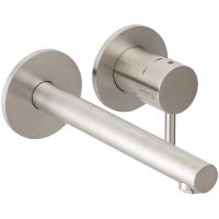 Herzbach Design iX bateria umywalkowa podtynkowa stal szczotkowana 17.139745.1.09